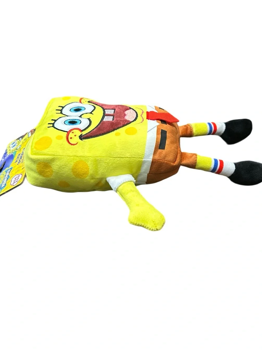 SpongeBob Plush With Squeaker & Crinkle Sound Dog Toy 10 Inch New With Tags